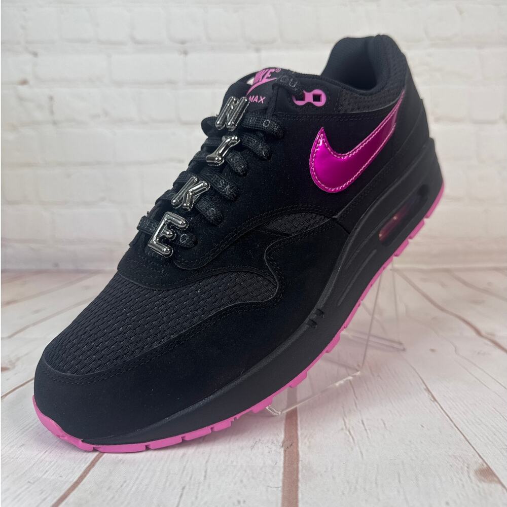 Nike Air Max 1 Premium Valentine's Day Shoes Sz 11 (HV2302-001) Limited Edition - Picture 3 of 10